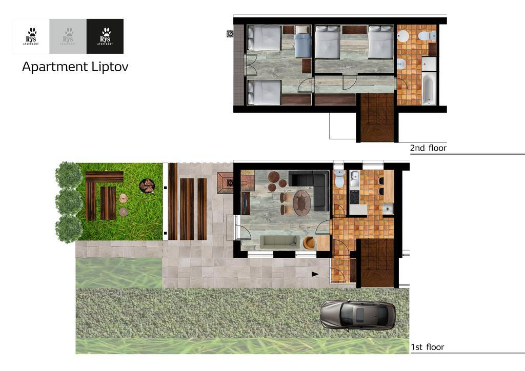 Rys Apartmany - Liptov Liptovsky Mikulas Bagian luar foto